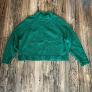 Old Navy Emerald Green Turtleneck Sweater